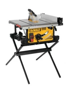 DeWalt 10 In. Table Saw w/Scissor Stand