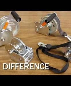 Dutton-Lainson DL2500A 2-Speed Winch, Plated