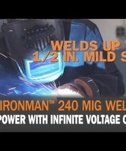 Hobart 500574 IronMan 240 MIG Welder 9 Hobart 500574 IronMan 240 MIG Welder -Tools Sales hqdefault 34 18