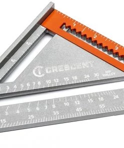 Crescent EX6 2-in-1 Extendable Rafter Square 6" to 12" Straight Edge