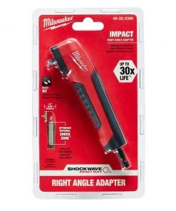 Milwaukee SHOCKWAVE Right Angle Drill Adapter -Tools Sales milwaukee drill attachments 48 32 2390 a0 1000