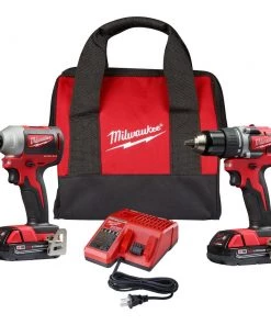 Milwaukee M18 Compact Brushless 2-Tool Combo Kit, Drill Driver/Impact Driver