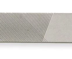 5-1/4" Double Cut Thin Rectangular Tungsten Point File - Carded