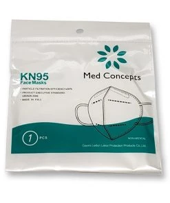 Med Concepts KN95 Protective Face Mask